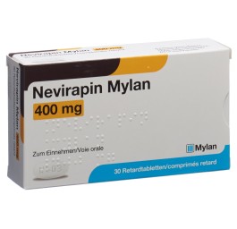 NEVIRAPIN Mylan cpr ret 400 mg 30 pce