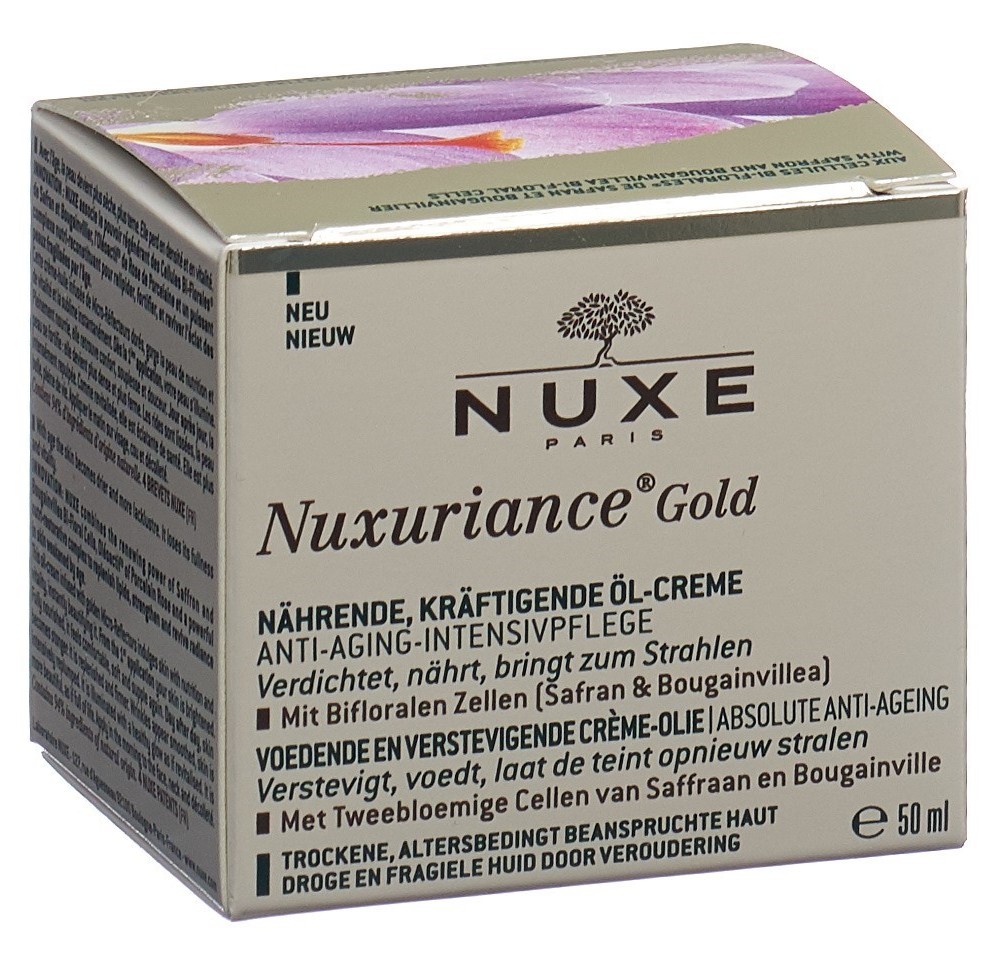 NUXE Nuxuriance Gold Crème Huile Nutri Fort 50 ml NUXE Nuxuriance Gold Crème Huile Nutri Fort 50 ml