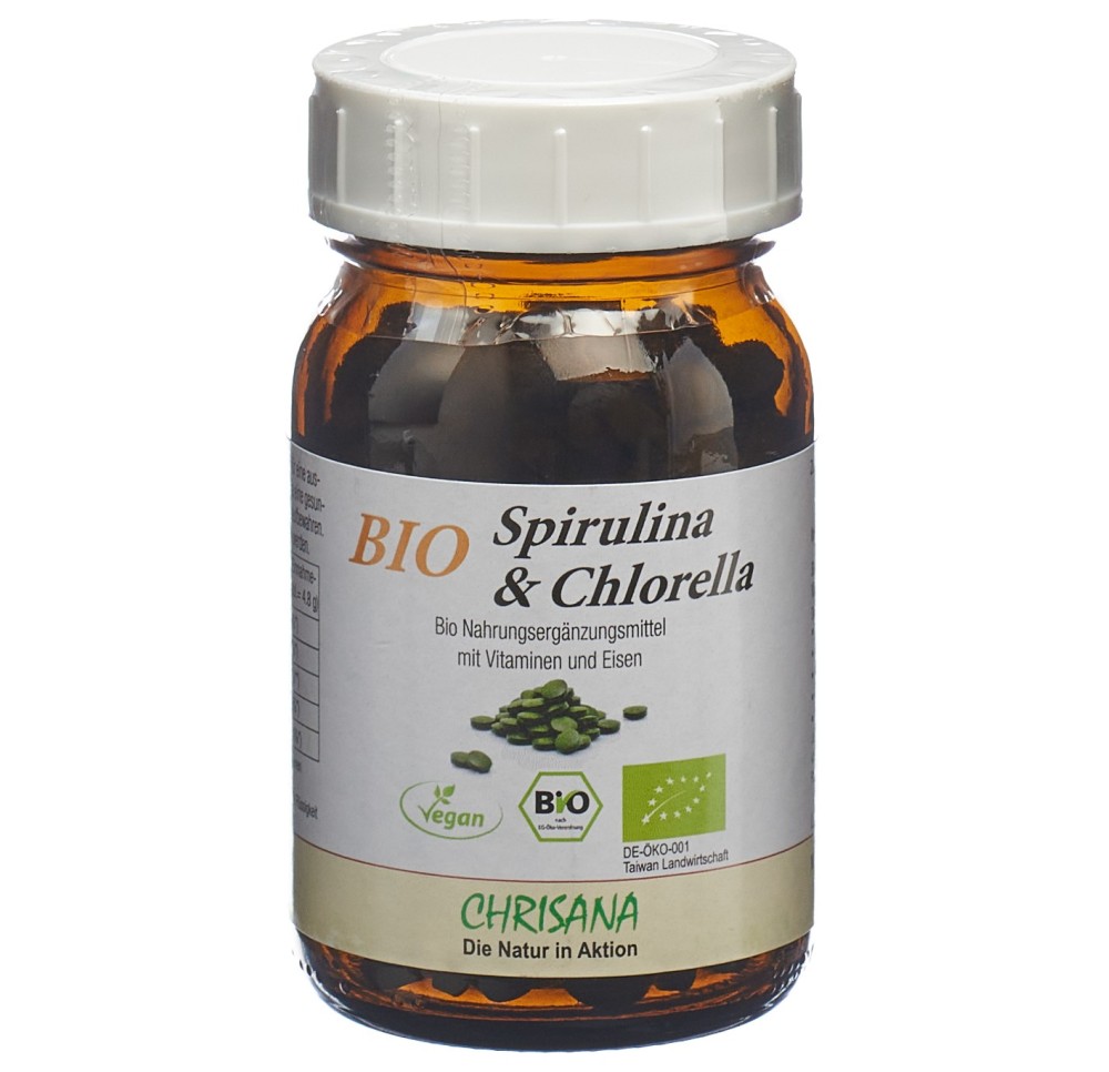 CHRISANA Bio Spirulina & Chlorella cpr 250 pce