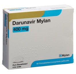 DARUNAVIR Mylan cpr pell 400 mg 60 pce