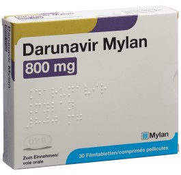 DARUNAVIR Mylan cpr pell 800 mg 30 pce