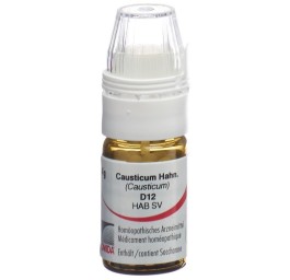 OMIDA causticum hahn glob 12 D a doseur 4 g