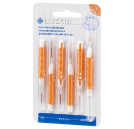 LIVSANE Brossettes interdentaires extra fin 6 pce