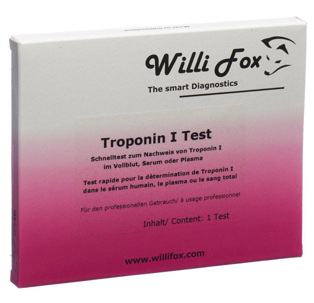 WILLI FOX test rapide Troponin I