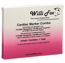WILLI FOX Cardiac Mar TroI Myo H-FABP CK-MB