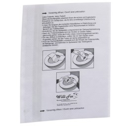 WILLI FOX collecteur de selles 25 pce