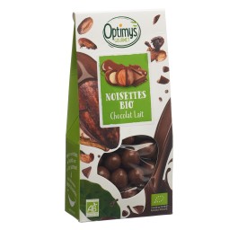 OPTIMYS Délice noisette chocolat au lait bio 150 g