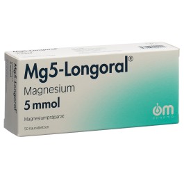 MG5-LONGORAL cpr croquer 5 mmol 50 pce