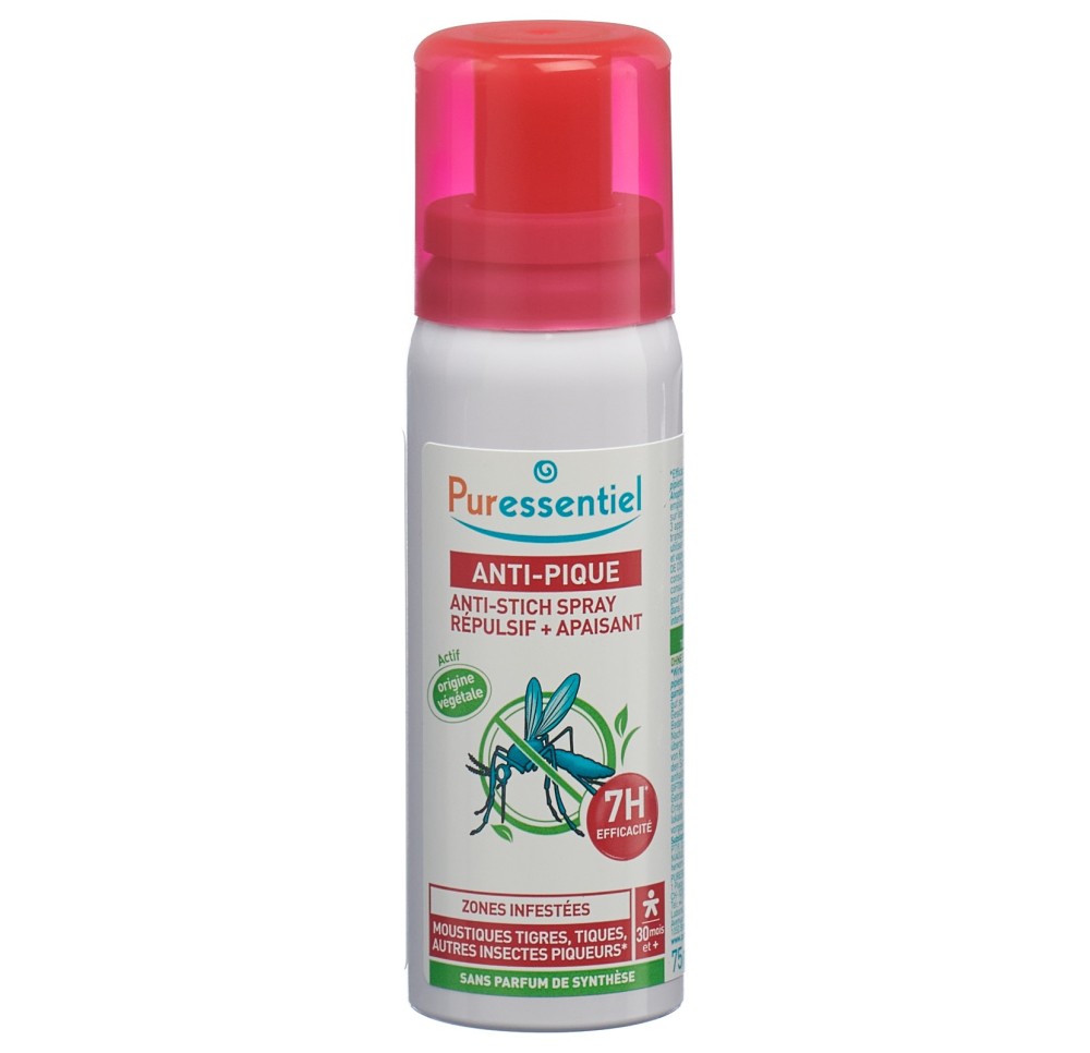 PURESSENTIEL spray répulsif anti-pique 75 ml