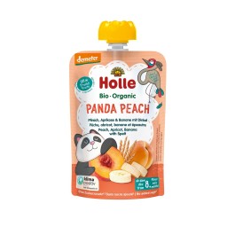 HOLLE Panda Peach pouchy pêch abri bana épea 100 g