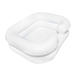 SUNDO bac shampoing 64x52x17cm gonflable 2 boudins