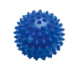 SUNDO ball à picots avec valve 8cm bleu