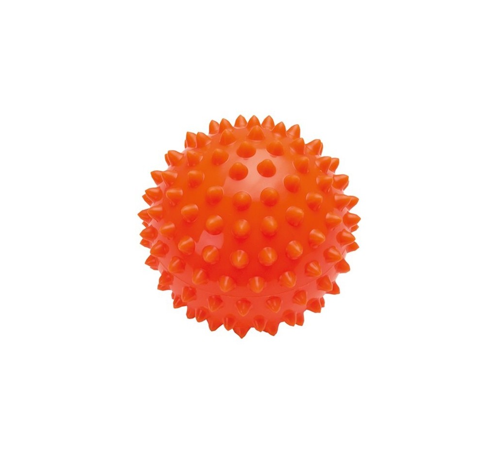 SUNDO ball à picots avec valve 8cm orange