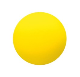 SUNDO balle d'exercice main 55mm jaune en mousse