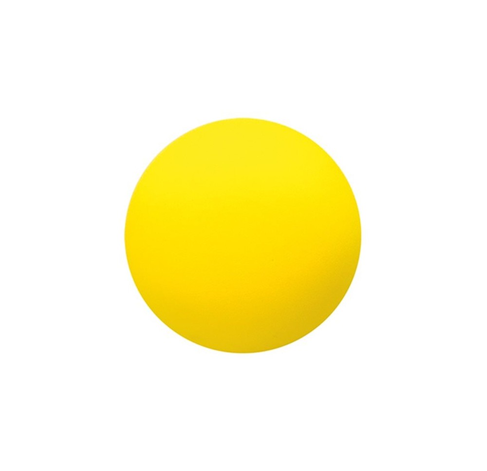 SUNDO balle d'exercice main 55mm jaune en mousse