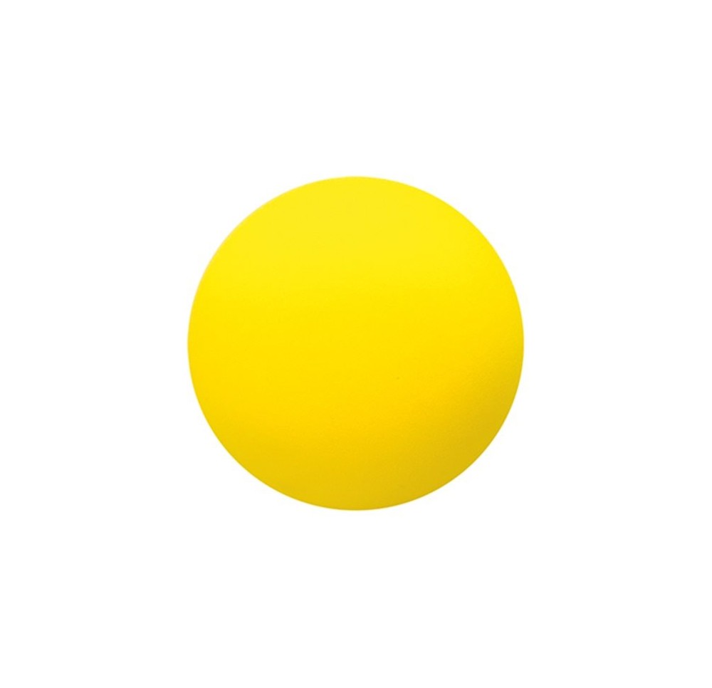 SUNDO balle d'exercice main 70mm jaune en mousse