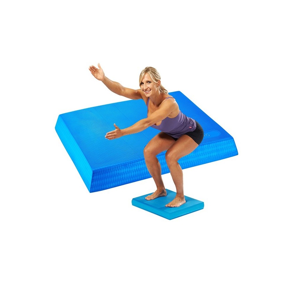 SUNDO Balance Pad 48x39x6cm Bamusta Cuatro bleu