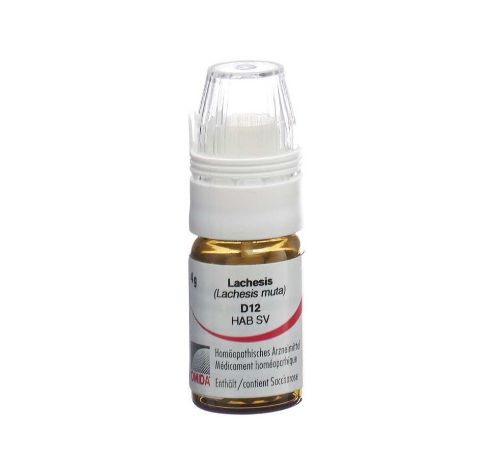 OMIDA lachesis glob 12 D a doseur 4 g
