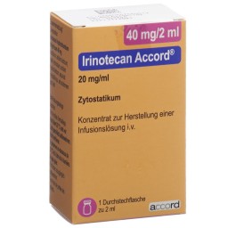IRINOTECAN Accord 40 mg/2ml flac 2 ml