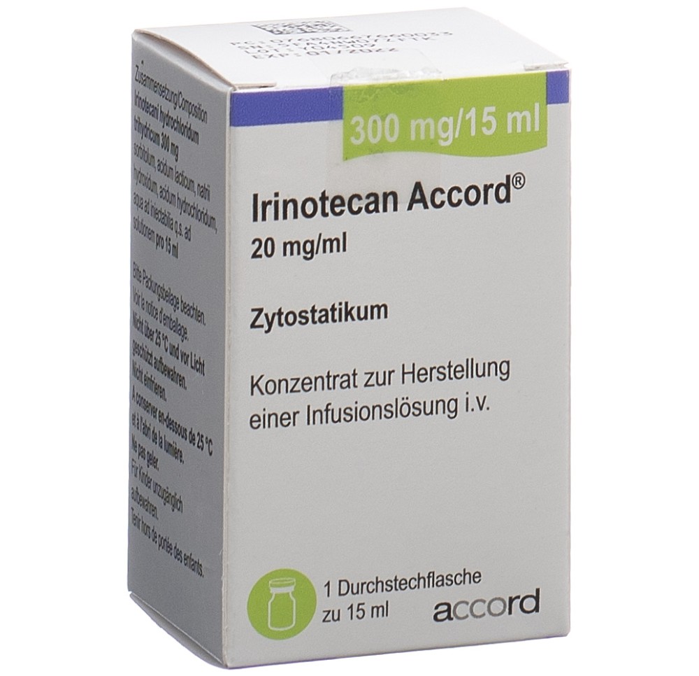 IRINOTECAN Accord 300 mg/15ml flac 15 ml