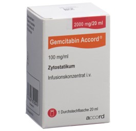 GEMCITABIN Accord 2000 mg/20ml flac