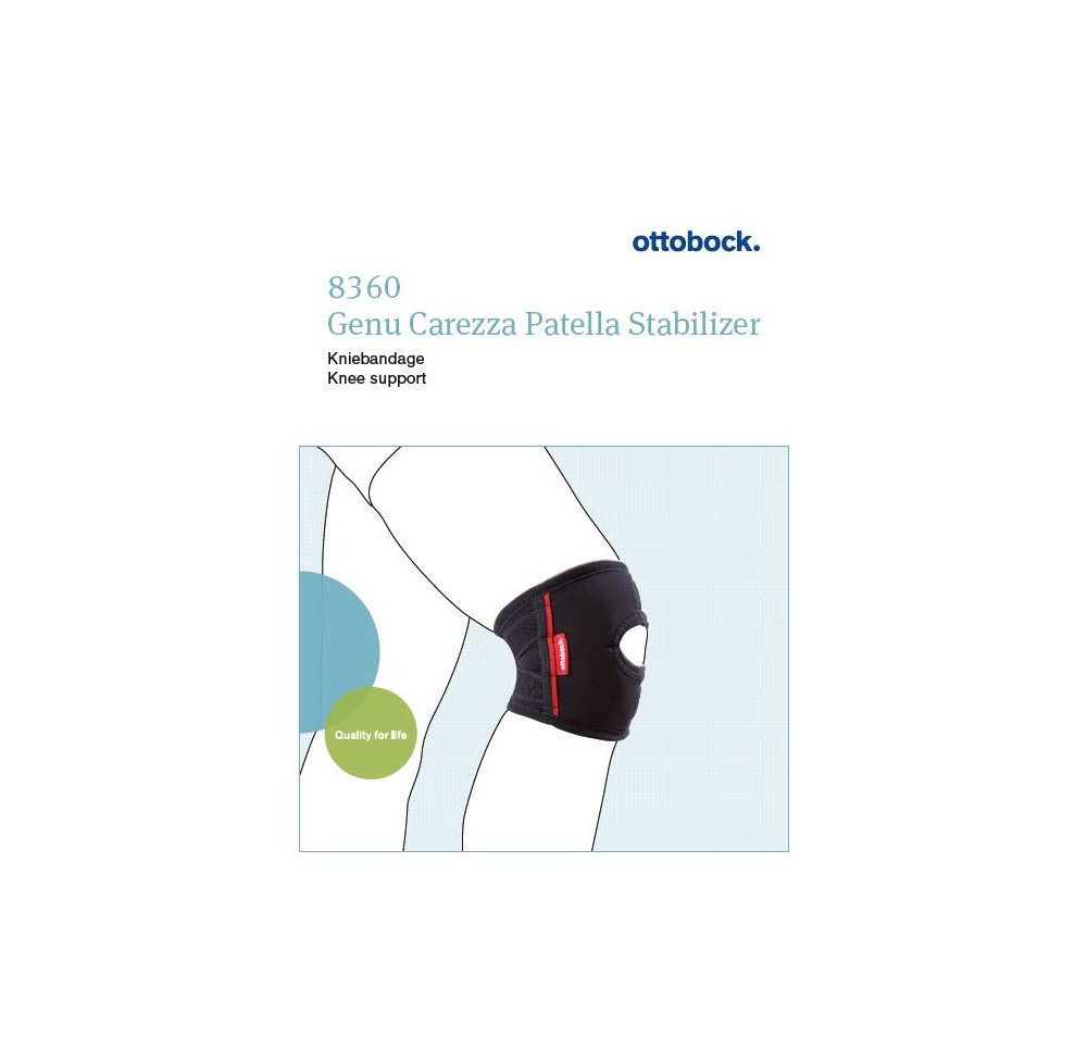 GENU CAREZZA Patella Stabilizer XL
