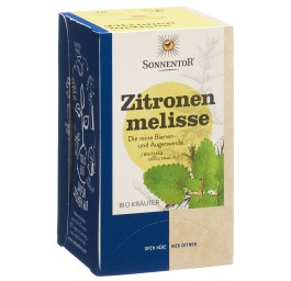 SONNENTOR Zitronenmelisse Tee BIO sach 18 pce