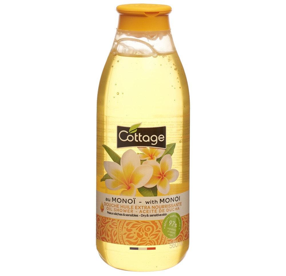 COTTAGE douche huile monoï fl 560 ml