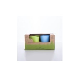 EKOALA eKuà Set 2 verres bio plastique