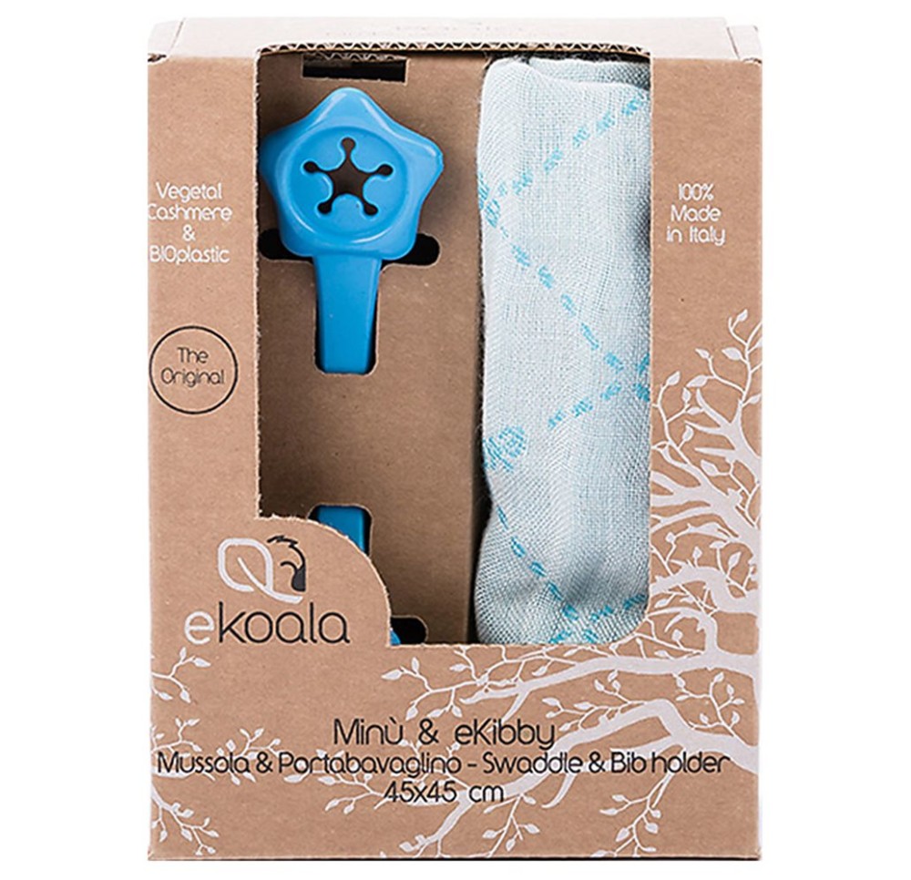 EKOALA Minu + eKibby tissu cachemi vég + attache