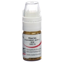 OMIDA rhus toxicodendron glob 12 D doseur 4 g