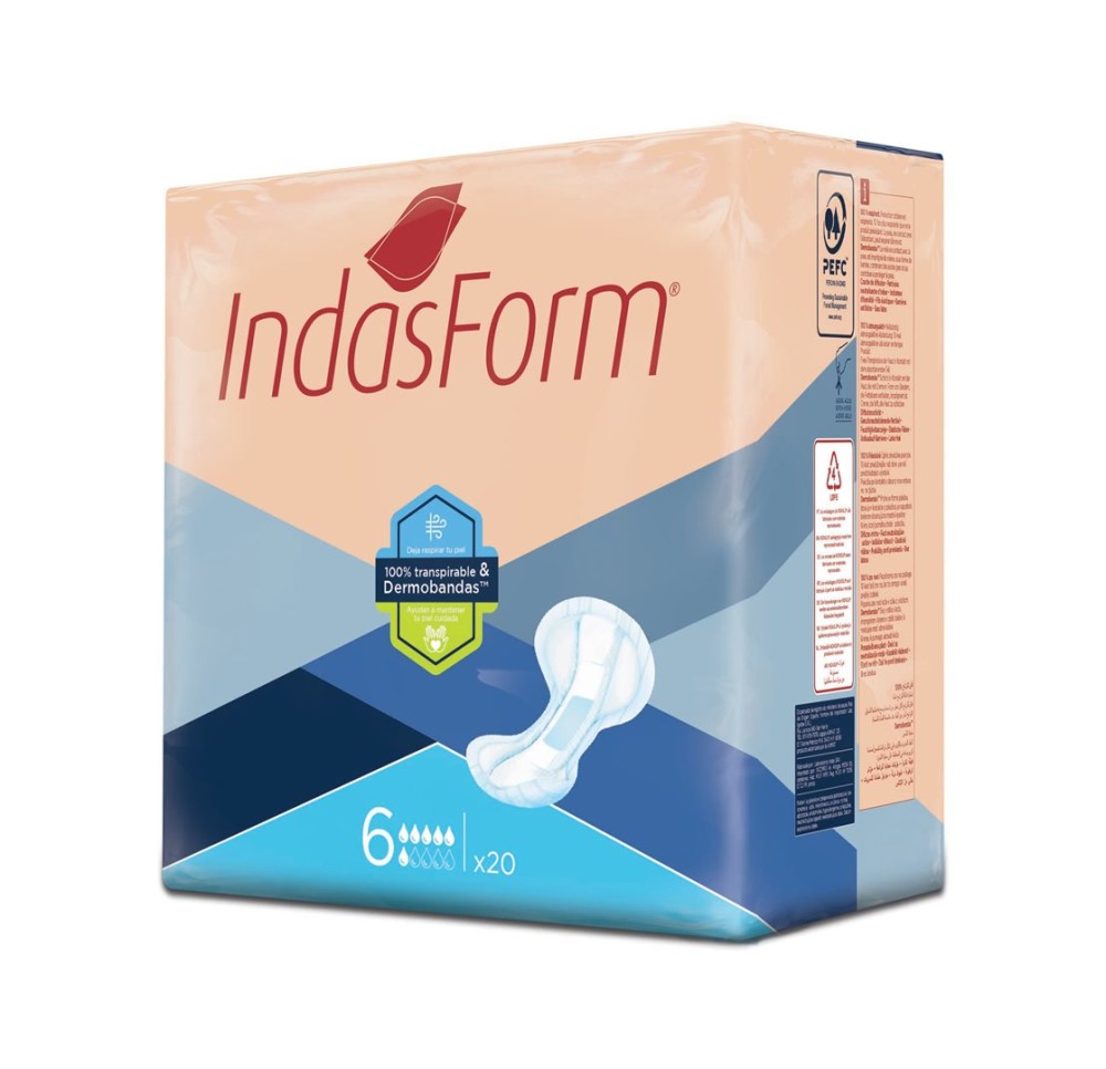 INDASFORM 6 20 pce
