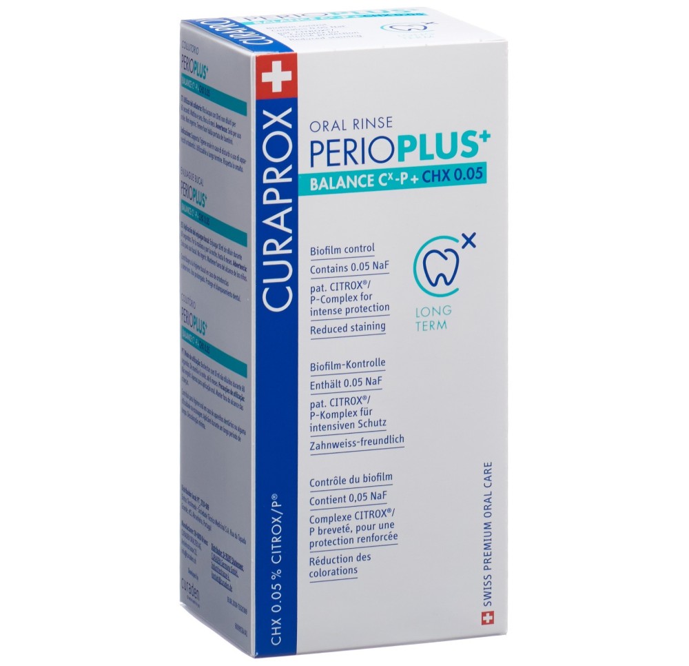 CURAPROX Perio Plus Balance CHX 0.05 % 200 ml CURAPROX Perio Plus Balance CHX 0.05 % 200 ml
