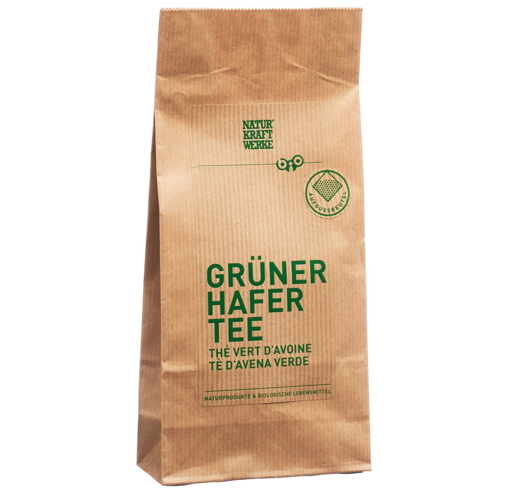 NATURKRAFTWERKE Thé d'avoine verte bio sach 40 pce