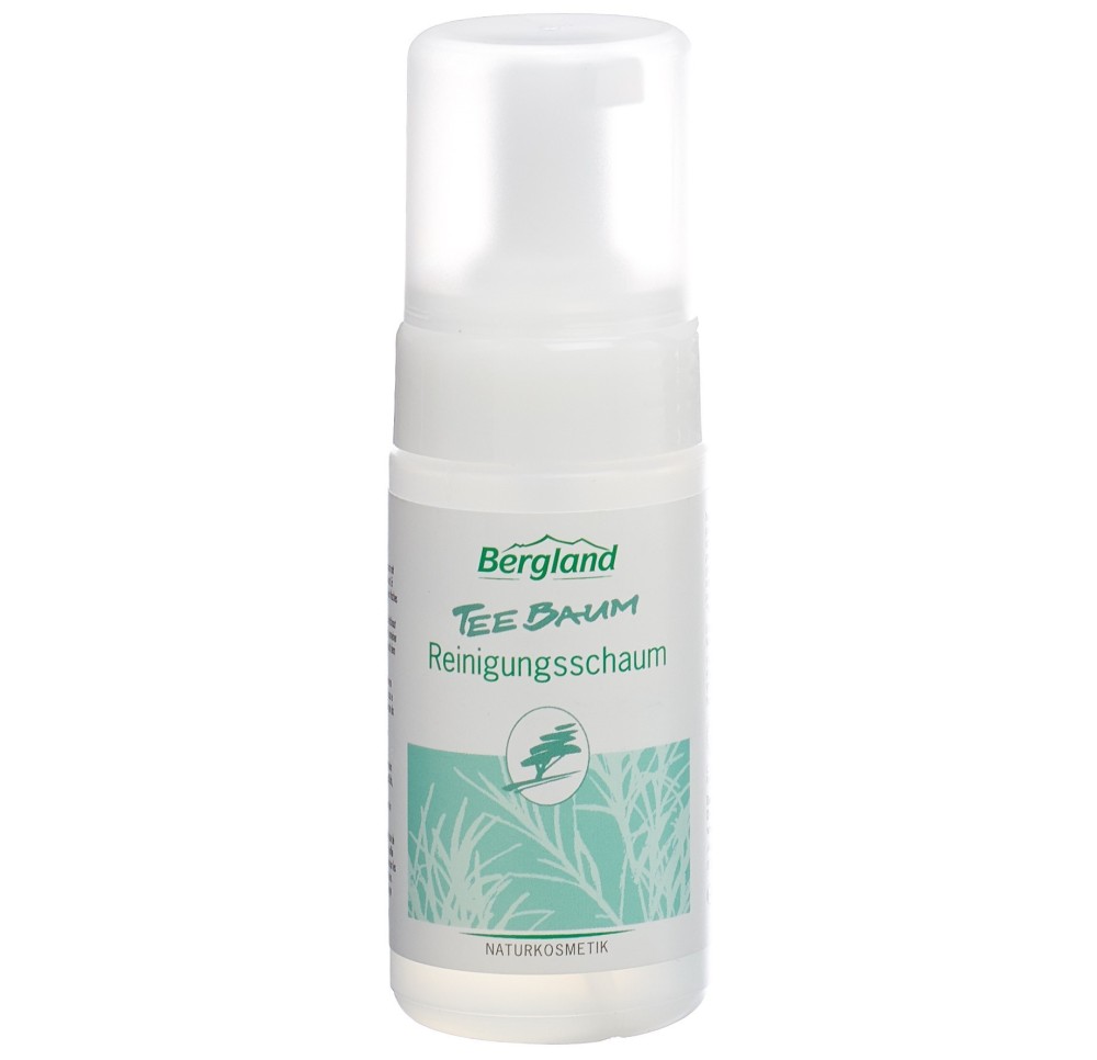 BERGLAND arbre à thé mousse nettoyante 100 ml