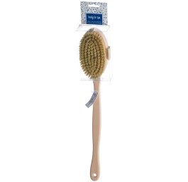 HERBA brosse bain massage poils mélangés