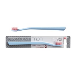 SWISSDENT Gentle brosse à dents bleu clair/rose