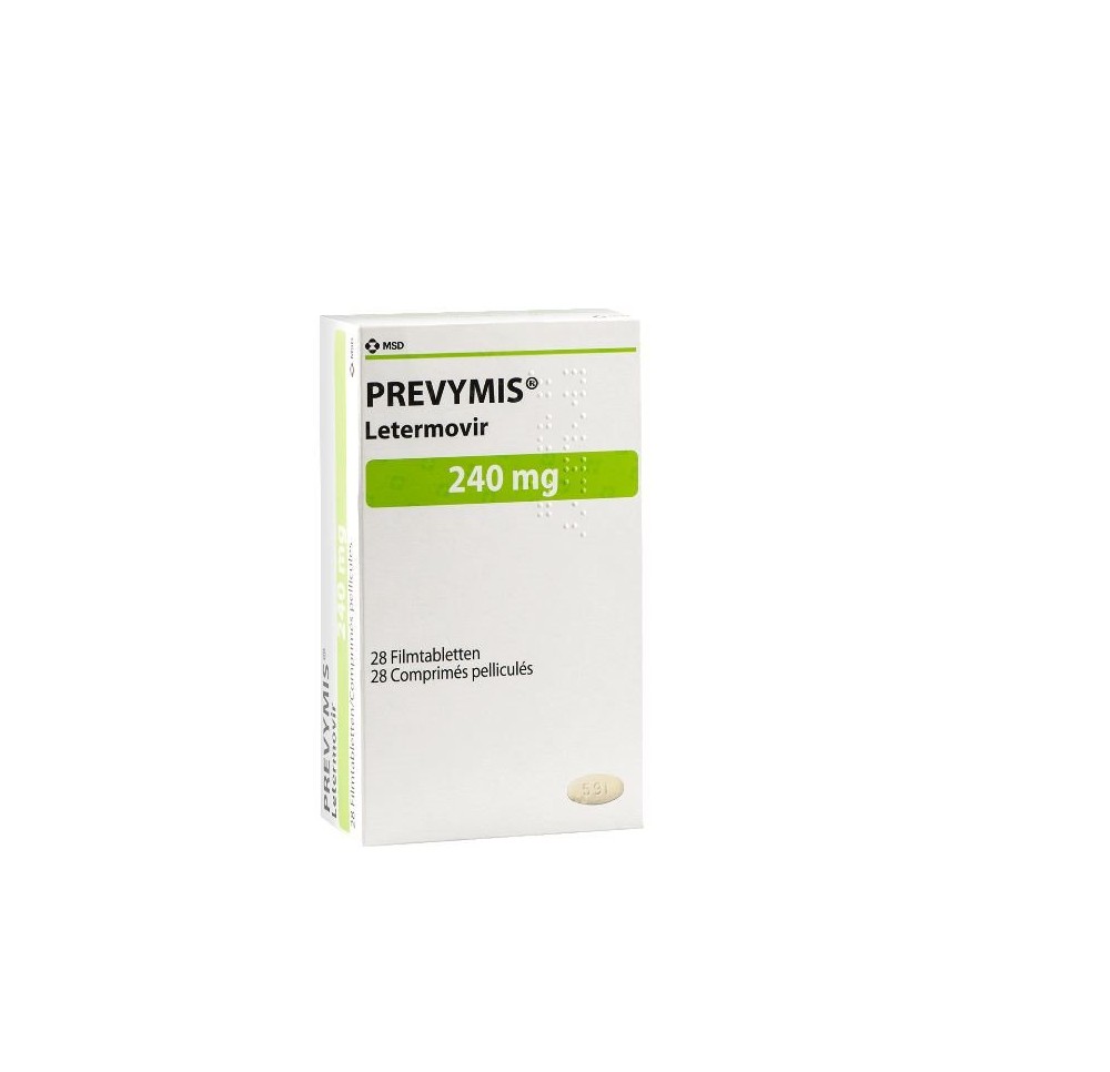 PREVYMIS cpr pell 240 mg 28 pce PREVYMIS cpr pell 240 mg 28 pce