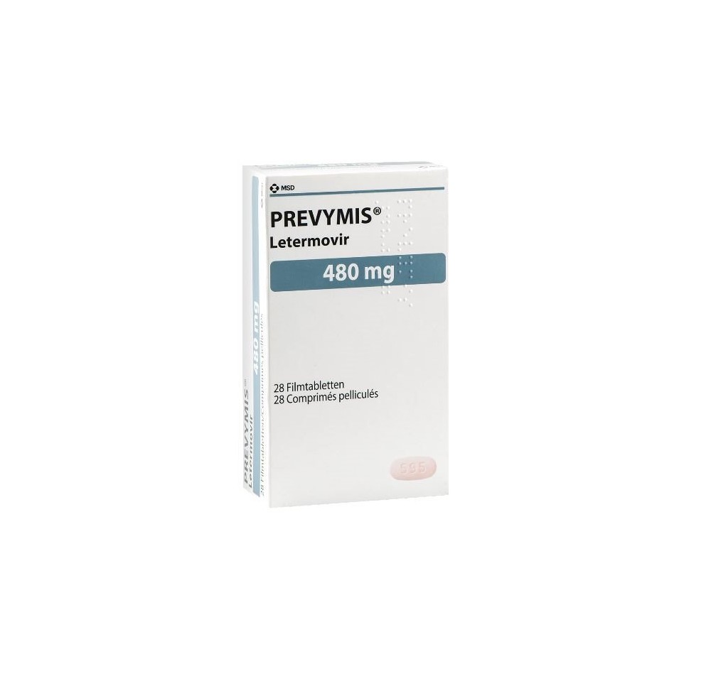 PREVYMIS cpr pell 480 mg 28 pce
