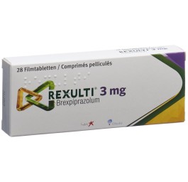 REXULTI cpr pell 3 mg 28 pce