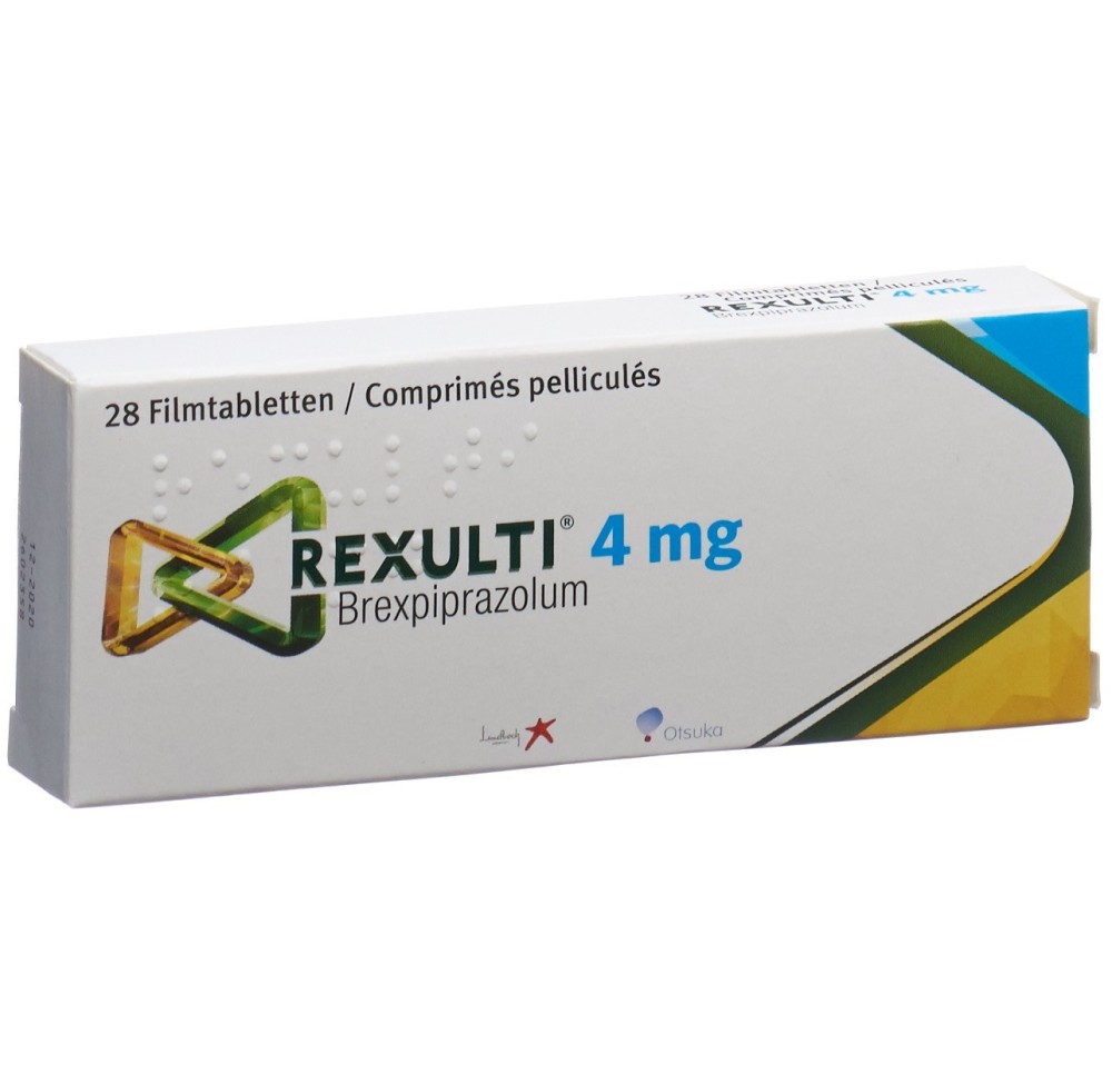 REXULTI cpr pell 4 mg 28 pce REXULTI cpr pell 4 mg 28 pce