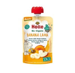 HOLLE Banan Lama pouchy banane pom mang abri 100 g