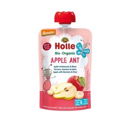 HOLLE Apple Ant pouchy pomme banane poire 100 g