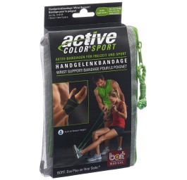 BORT ActiveColor sport poignet droit noir/vert