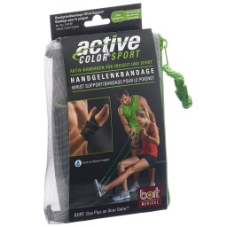 BORT ActiveColor sport poignet gauche noir/vert