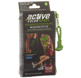 BORT ActiveColor sport band mollet S noir/vert