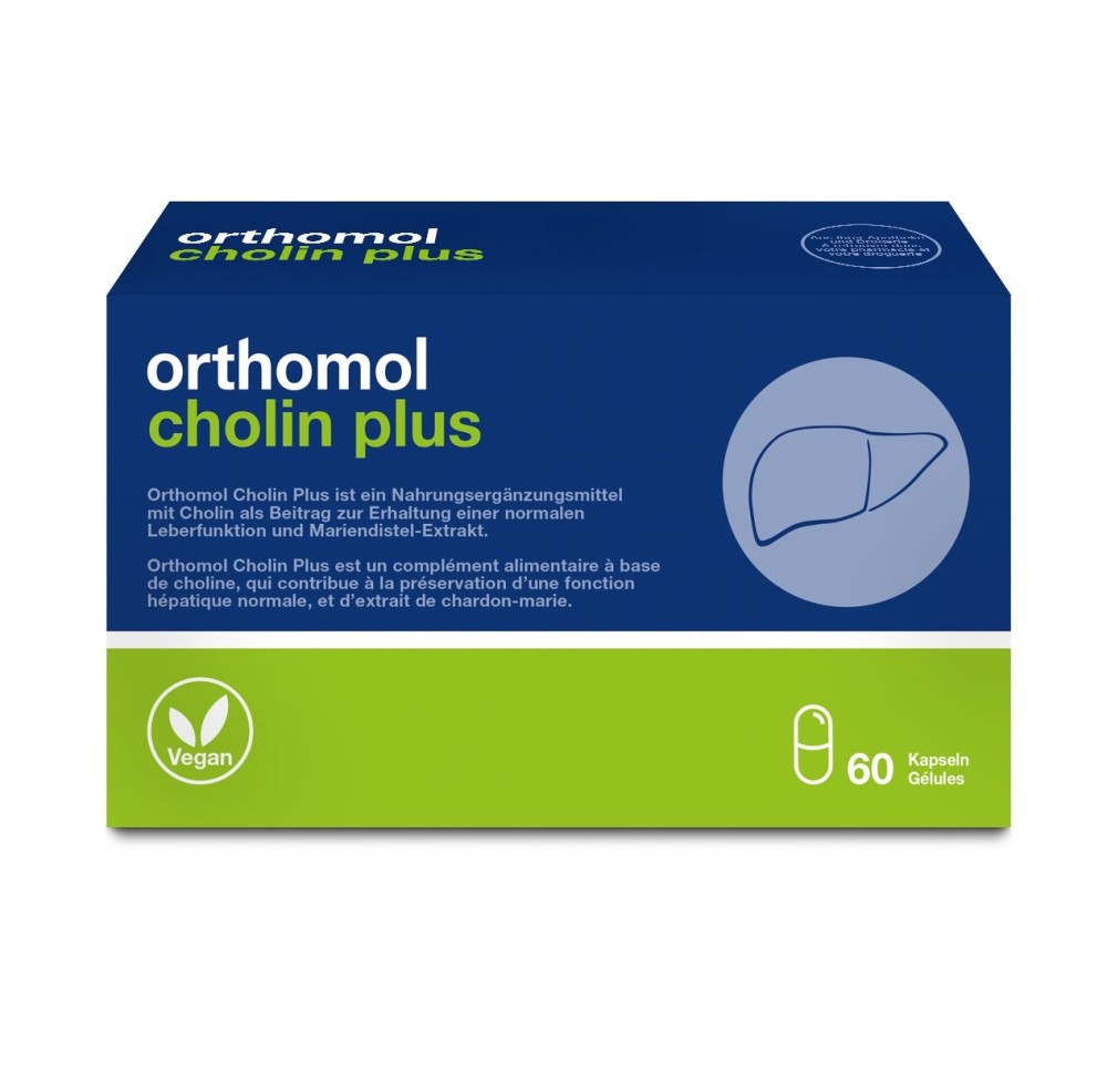 ORTHOMOL Cholin Plus caps 60 pce ORTHOMOL Cholin Plus caps 60 pce