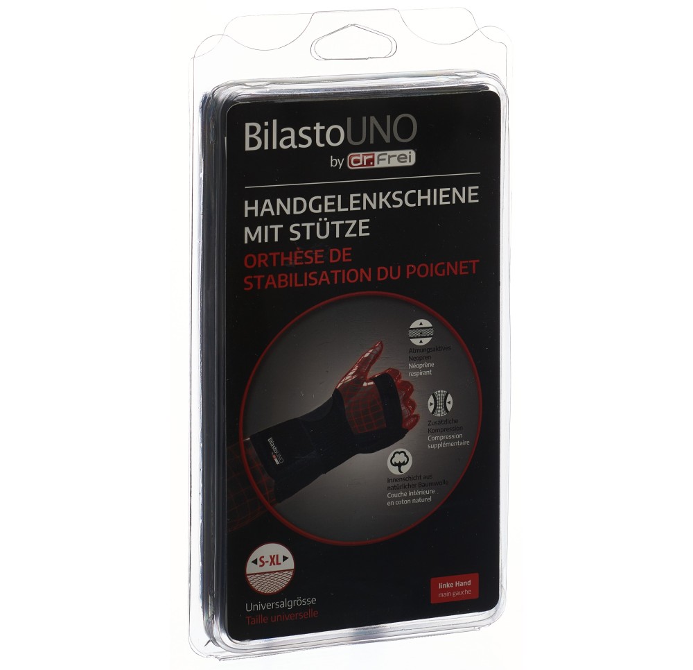 BILASTO Uno orthèse stabili poignet S-XL ga réglab BILASTO Uno orthèse stabili poignet S-XL ga réglab