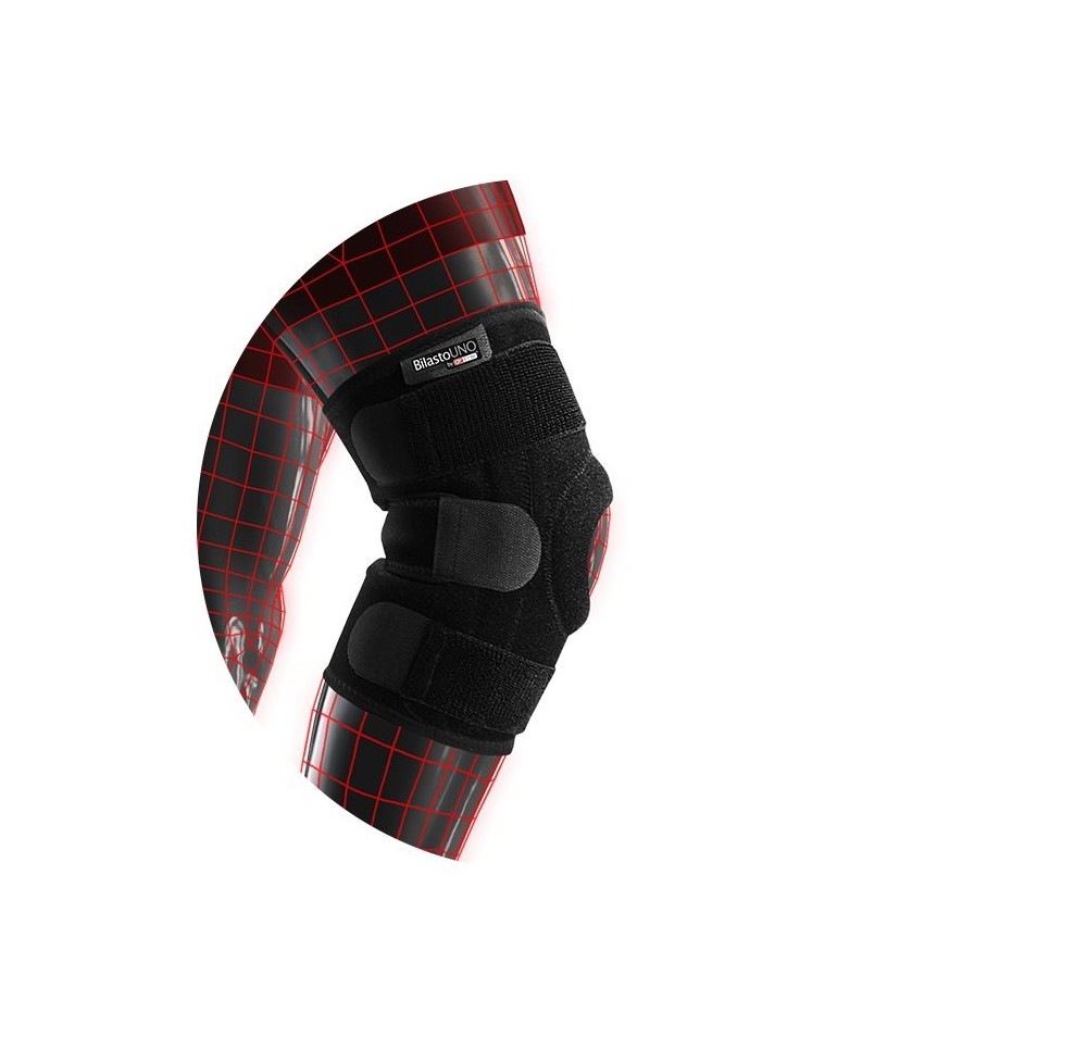 BILASTO Uno genouillère S-XL av balei spiral régla BILASTO Uno genouillère S-XL av balei spiral régla