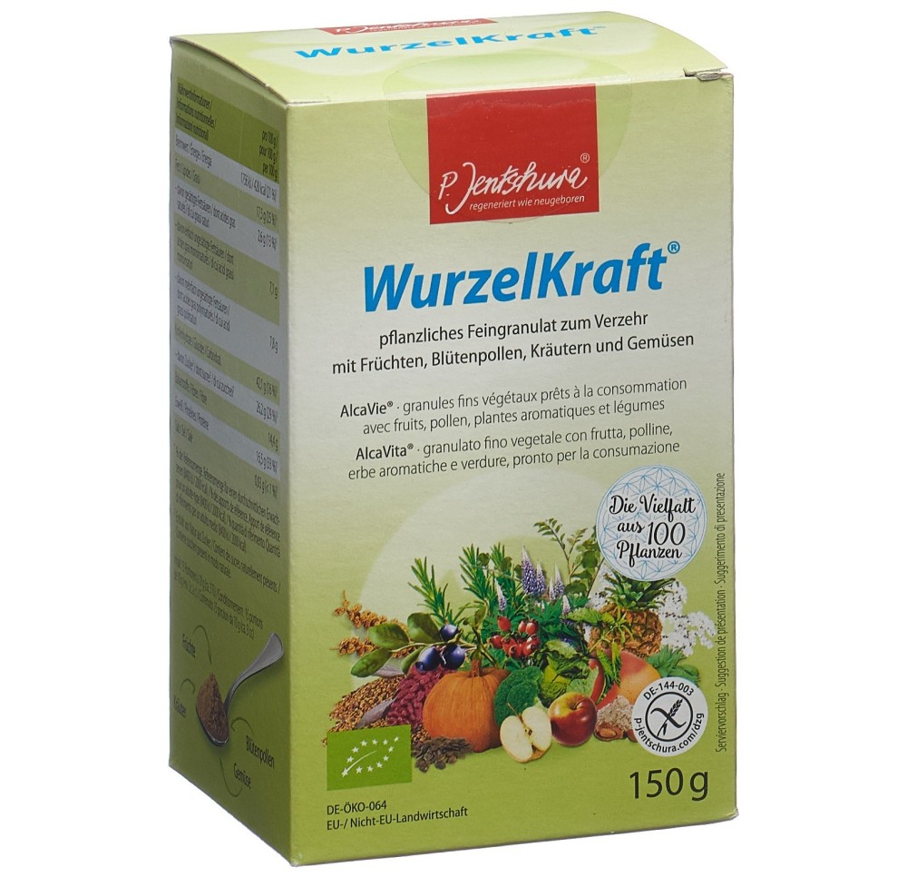 JENTSCHURA AlcaVie granulés fins bio 150 g